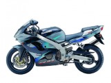 ZX-9R model 2001 stříbrná